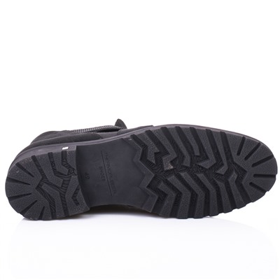 Женские кожаные ботинки Tacchi Grande TG3156 1V Черный Замш: Под заказ