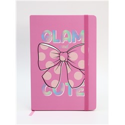 Блокнот (А5) "Glam cute bow", pink (14.5*21)