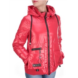 8266 RED Куртка демисезонная женская BAOFANI (100 гр. синтепон) размер 42