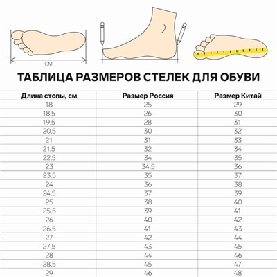 Полустельки для обуви, универсальные, массажные, силиконовые, 20,5 × 7 см, пара, цвет прозрачный