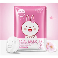 Маска Bioaqua Collagen Mask увлажняющая с коллагеном и экстрактом цветов aрт. 58429
