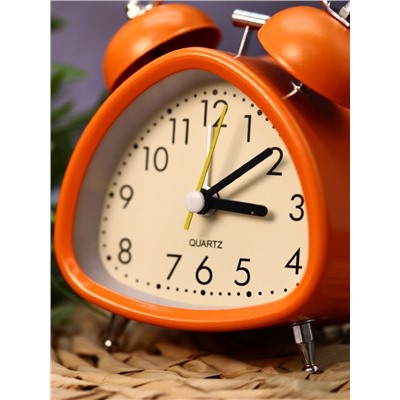 Часы-будильник "Time buddy", orange (12,5х9,5 см)