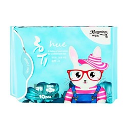 Прокладки гигиенические для критических дней Aru Sanitary pads normal, Hummings, 28 см, 10 шт.