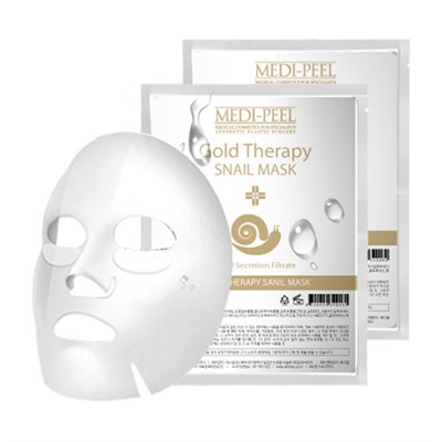 Medi-Peel Gold Therapy Тканевая маска с фильтратом муцина улитки (1 шт)