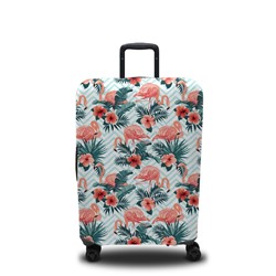 Чехол для чемодана Фламинго