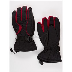 Мужские зимние горнолыжные перчатки красного цвета 975Kr