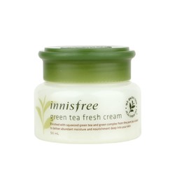 Innisfree Green Tea Освежающий крем с экстрактом зеленого чая