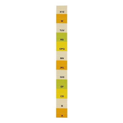 Папка на резинке А65, 12 отделений, узоры розовая, пастель