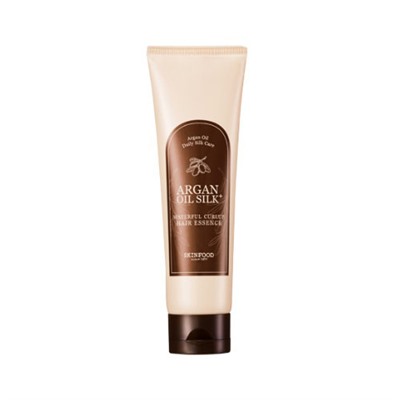 SKINFOOD Argan Oil Silk Plus Waterful Curlup мягкая фиксирующая эссенция для волос с маслом арганы