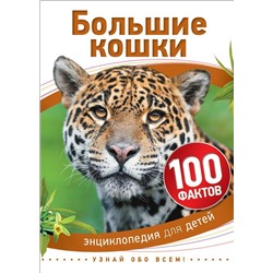 Большие кошки. 100 фактов