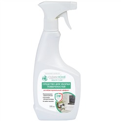 Средство для уборки поверхностей CLEAN HOME HEALTH CARE 500мл, антибактер         (Код: CH529  )