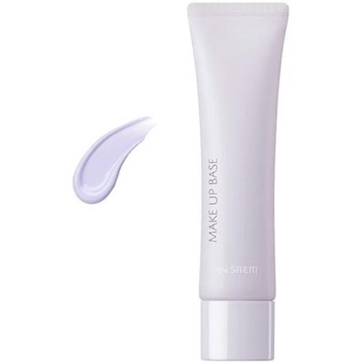 База под макияж Saemmul Airy Cotton Make Up Base, тон 02 Lavender, THE SAEM 30 мл