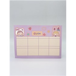 Блок для заметок "Baby Bunny&Kitty", 40 л. 18*25,5 см