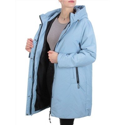 M818 LIGHT BLUE Куртка демисезонная женская (100 гр. синтепон) размер 48