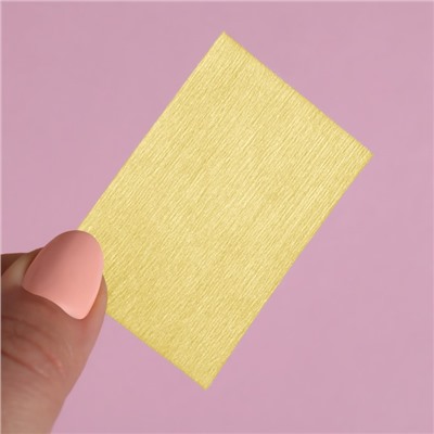 Салфетки для маникюра, безворсовые, плотные, 560 шт, 6 × 4 см, цвет жёлтый