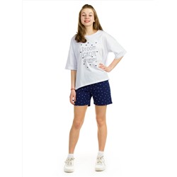 Комплект детский (футболка/шорты)  GKS 142-024 (Белый)