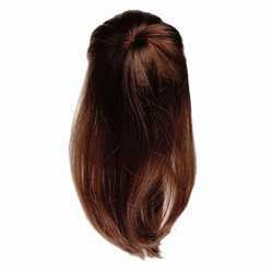 Волосы для кукол «Косички», размер средний, цвет каштановый