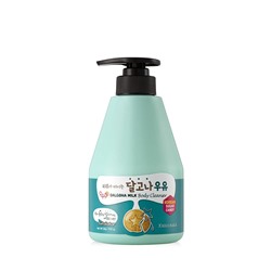 Гель для душа с ароматом дальгона Kwailnara Dalgona (Suga candy) Milk Body Cleanser, Welcos, 560 г