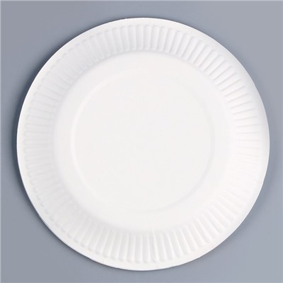 Набор бумажной посуды одноразовый Совушка»: 6 тарелок, 6 стаканов, 6 колпаков