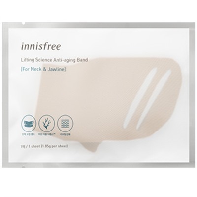 Innisfree Lifting Science Anti-aging Патч-бандаж лифтинг [Для зоны подбородка и шеи]