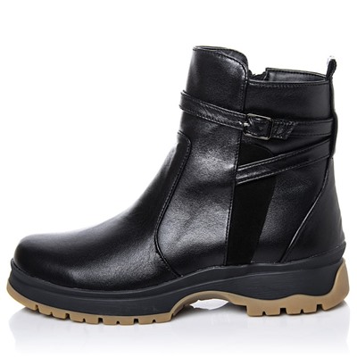 Женские кожаные ботинки LaRose L2265 Черный: Под заказ