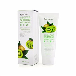 Гель отшелушивающий с экстрактом киви All In One Refresh Peeling Gel Kiwi, Farmstay, 180 мл