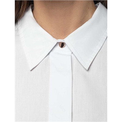 Блузка с застежкой манжета в стиле запонки