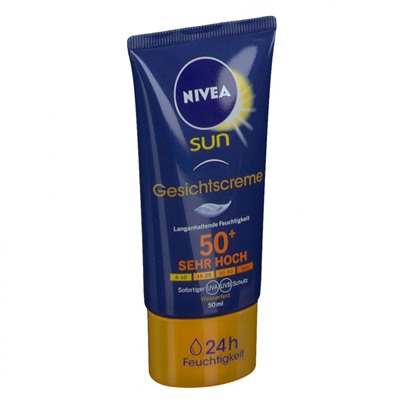 NIVEA (НИВЕЯ) SUN Gesichtscreme Anti Age SPF 50+ 50 мл