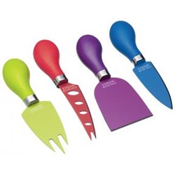 Нож для сыра,  набор 4 шт, Colourworks Brights бренда Kitchencraft недорого купить в интернет магазине