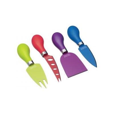 Нож для сыра,  набор 4 шт, Colourworks Brights бренда Kitchencraft недорого купить в интернет магазине