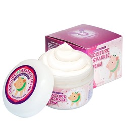 Крем для лица увлажняющий с эффектом сияния Moisture Sparkle Cream, elizavecca, 100 г