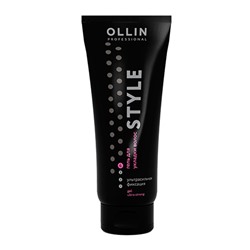 Ollin Гель для укладки волос ультрасильной фиксации / Style, 200 мл