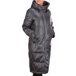 S21010 DARK GREY Пальто зимнее женское облегченное SNOW CLARITY размер 52