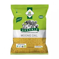 Мунг Дал (1 кг), Moong Dal, произв. 24 Mantra Organic