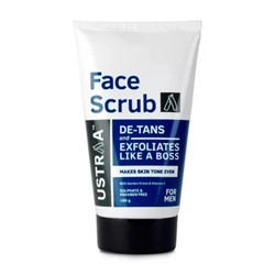 Скраб для лица мужской (100 г), Face Scrub De-Tan, произв. Ustraa