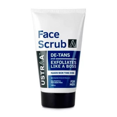 Скраб для лица мужской (100 г), Face Scrub De-Tan, произв. Ustraa