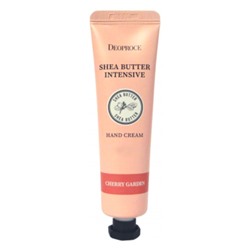 Крем для рук с маслом ши и вишней SHEA BUTTER INTENSIVE HAND CREAM CHERRY GARDEN, DEOPROCE, 30 г