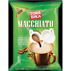 TORABIKA Cappuccino. Macchiato мягкая упаковка, 20 пак.