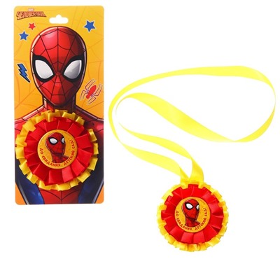 Медаль на выпускной "Выпускник детского сада", 9 см, Человек паук