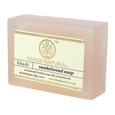 Khadi SandalWood Soap 125g / Мыло с Сандаловым Деревом 125г
