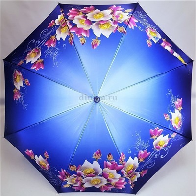 Зонт-трость женский DINIYA арт.979 полуавт 24"(60см)Х8К