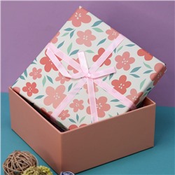 Подарочная коробка «Bloom flowers», 17*17*8