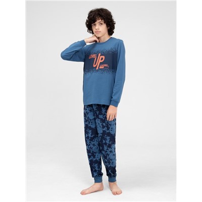 Пижама для мальчика Cherubino CWJB 50142-42 Синий