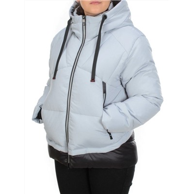 21068 BLUE Куртка зимняя женская FLANCE ROSE (200 гр. холлофайбера) размер 42