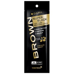 Крем для загара BROWN Super Black Very Dark Tanning, Tannymaxx 15 мл