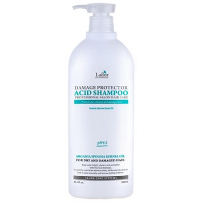 Lador Damage Protector Acid Защитный шампунь для поврежденных волос 900 мл