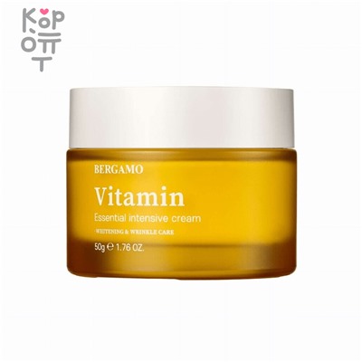 Bergamo Vitamin Essential Intensive Cream - Крем для лица с витаминным экстрактом 50мл.,