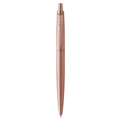 Ручка шариковая Parker Jotter Monochrome XL SE20 Pink Gold PGT М 1.0 мм, корпус из нержавеющей стали, синие чернила