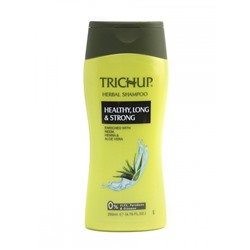 Trichup Healthy, Long & Strong Shampoo 200ml / Шампунь Для Волос "Здоровые, Длинные и Сильные" 200мл
