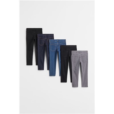 5-pack Comfort Stretch Slim Fit Jeans